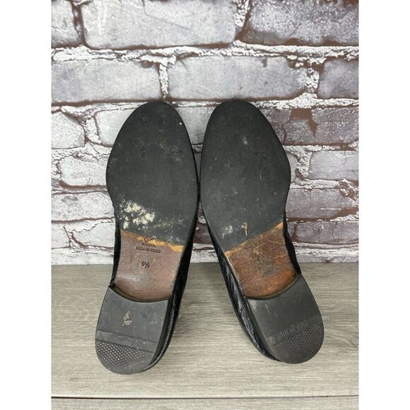 Antonio Brotini Per Bollicelli Black Leather Italy Ostrich Dress Shoes Men 9.5US main image 10